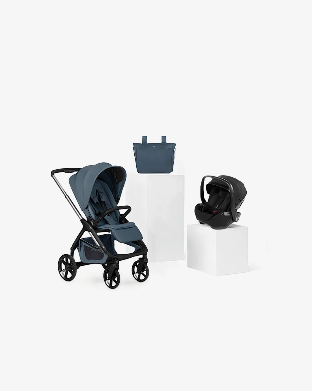 Poussette 2 pièces Keep 2 + siège auto Kombibaby (40-87 cm) Seal - Jané