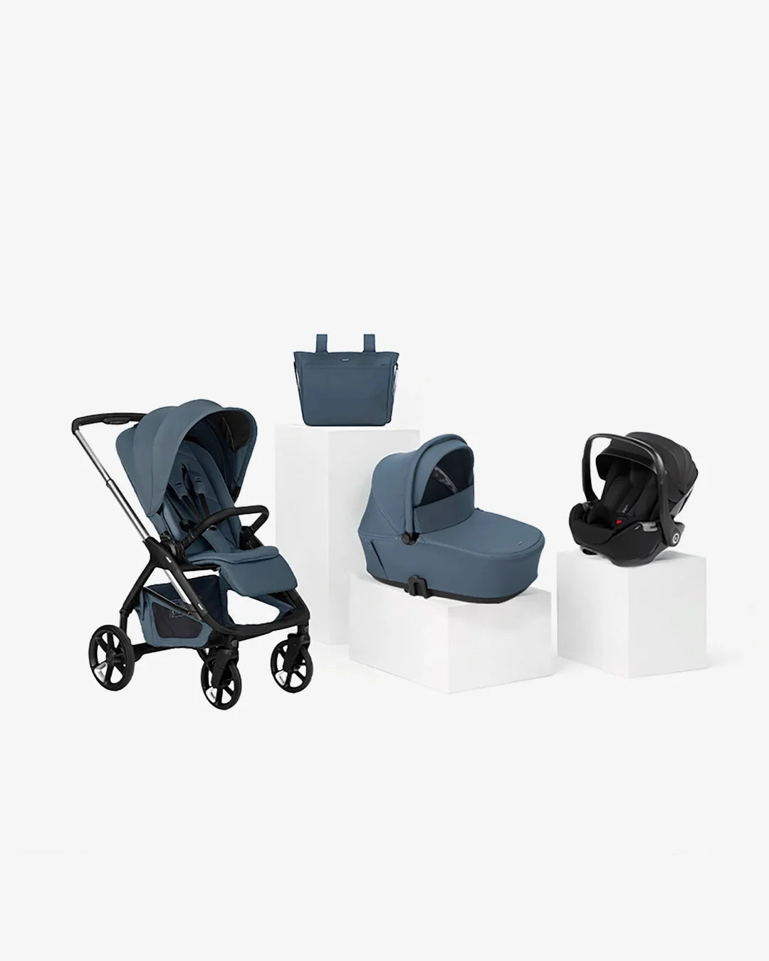 Trío Keep 2 + capazo Sleep + silla de coche Kombibaby (40-87 cm) Seal - Jané
