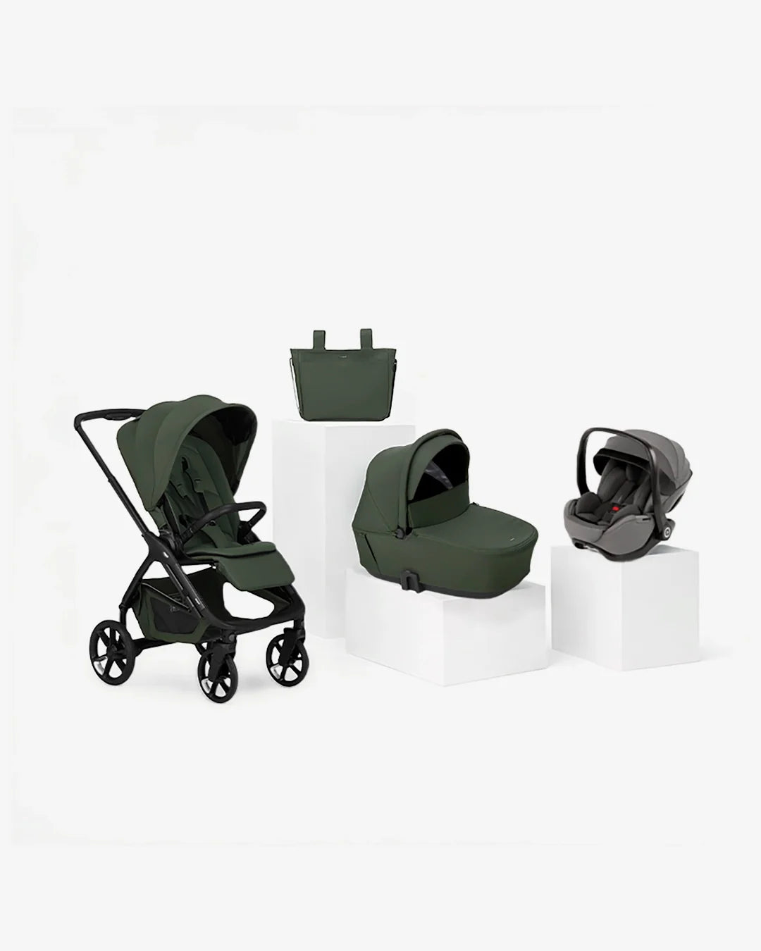 Trío Keep 2 + capazo Sleep + silla de coche Kombibaby (40-87 cm) Botanic - Jané